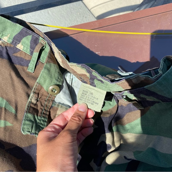 vintage 90’s camo cargo pants - Picture 7 of 7